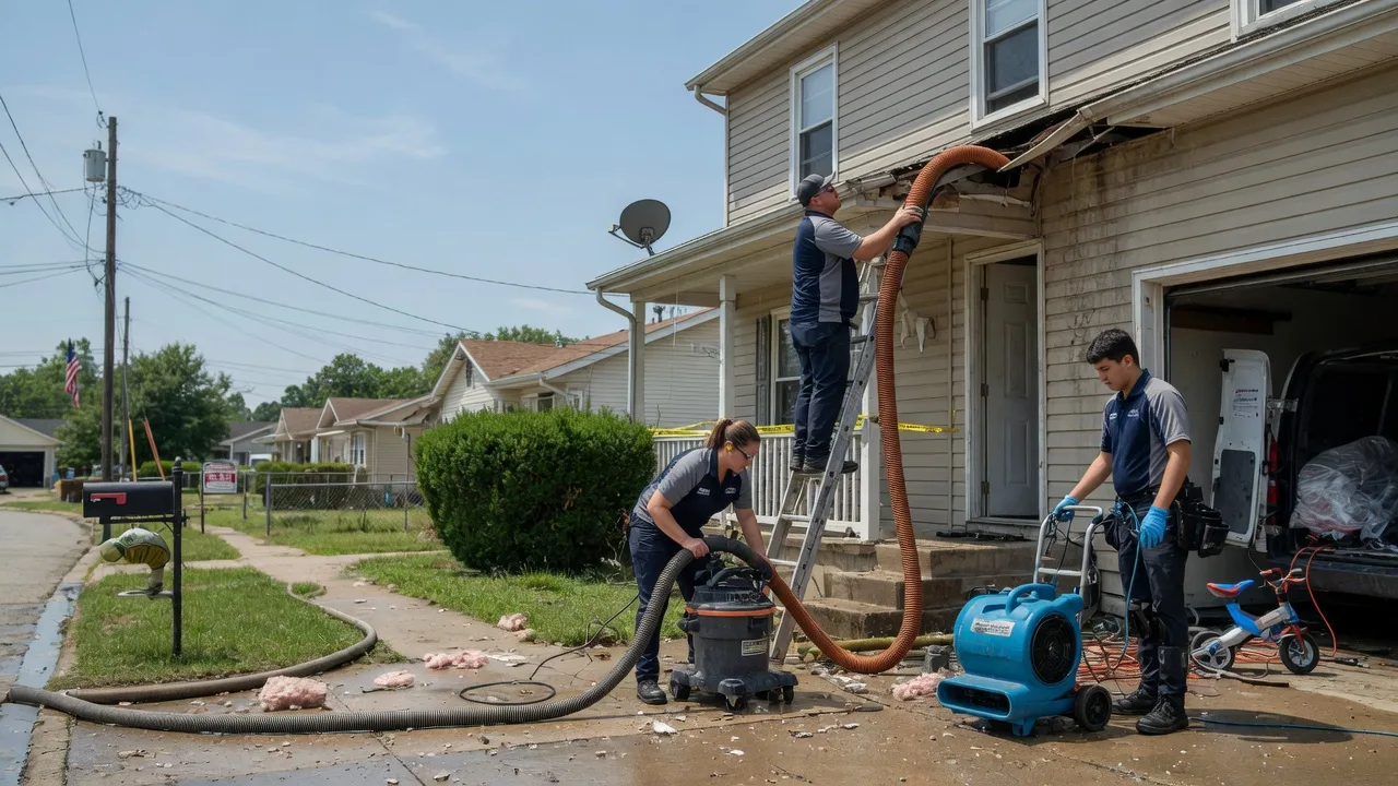 Water Damage Restoration in Pulaski, PA near me